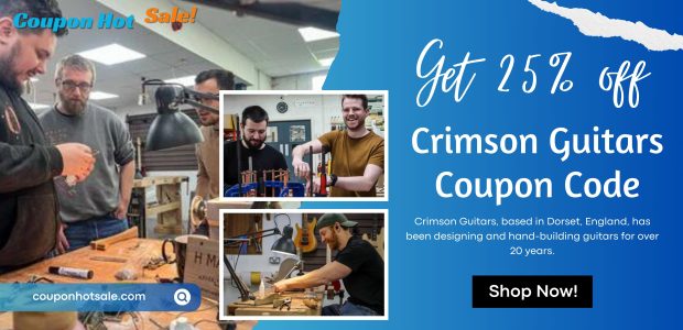 Crimson Guitars Coupon, Promo & Discount Code