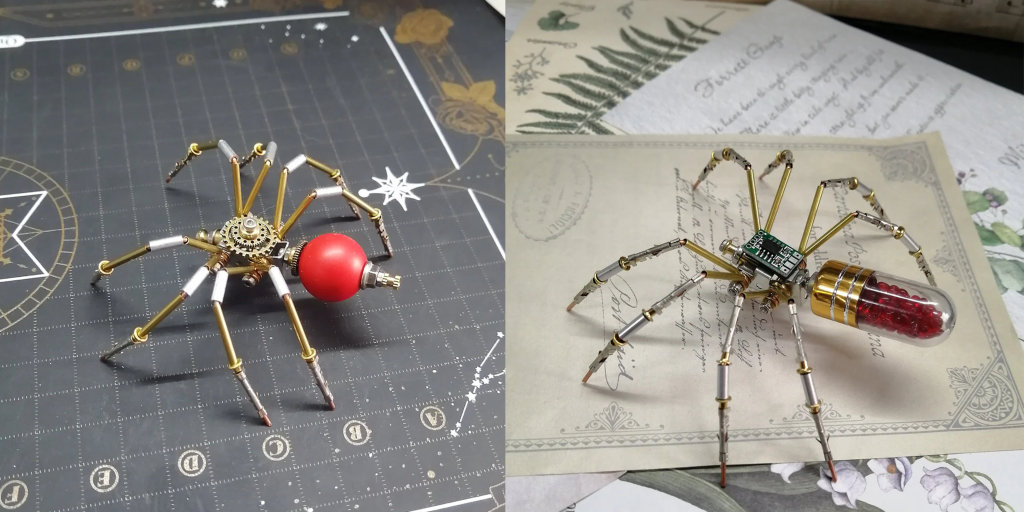 Creepy Steampunk Spider